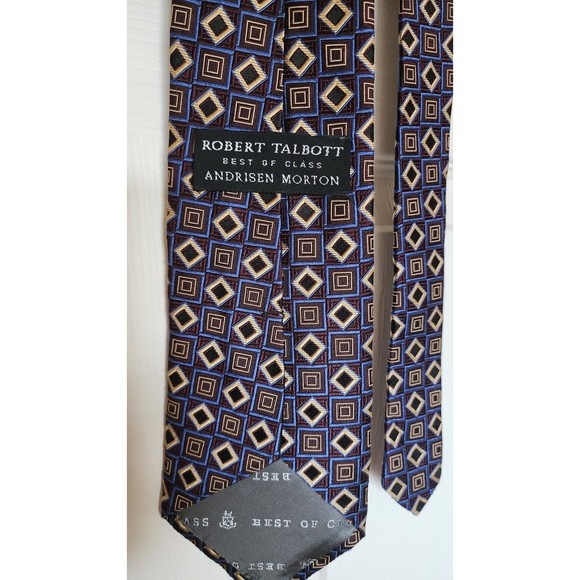 Vintage Robert Talbott Best of Class Andrisen Morten 100% Silk Men's Tie - Picture 7 of 8
